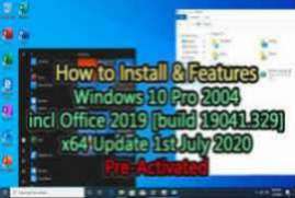 Windows 10 X64 Pro VL incl Office 2019 fr-FR JUNE 2020 {Gen2}